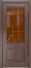 	межкомнатные двери 	Luxor ЛУ-52 дуб филадельфия шоколад